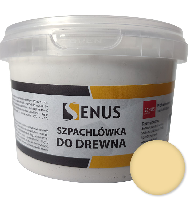 

Szpachlówka do drewna Senus 1kg Świerk