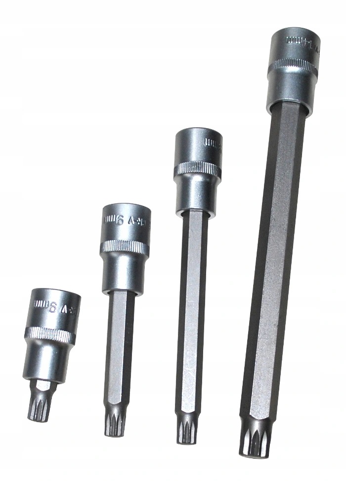 NASADKI DLUGIE ZESTAW NASADEK SPLINE XZN M5 M16 Number of Elements sets