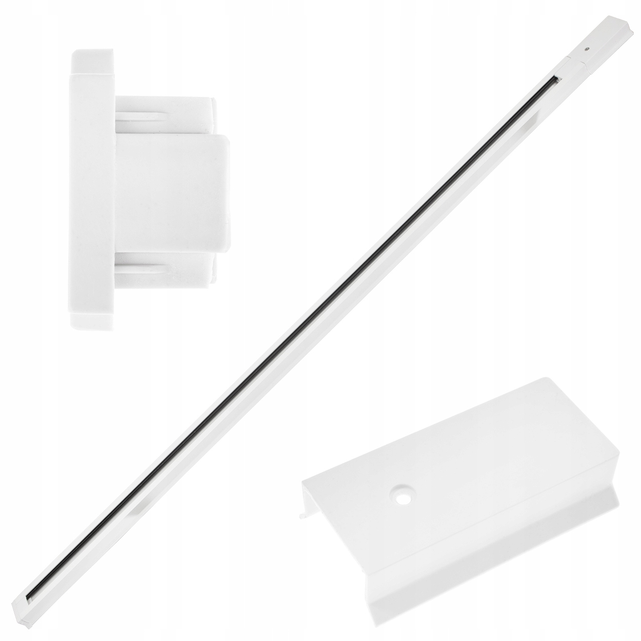 Szynoprzewód SZYNA Biała 2M + 4x Lampa LED GU10 EAN (GTIN) 5904422731670