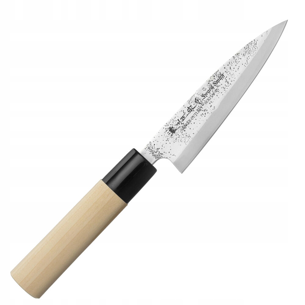 Nůž Satake Nashiji 12 cm, ocel 420J2, dřevěná rukojeť