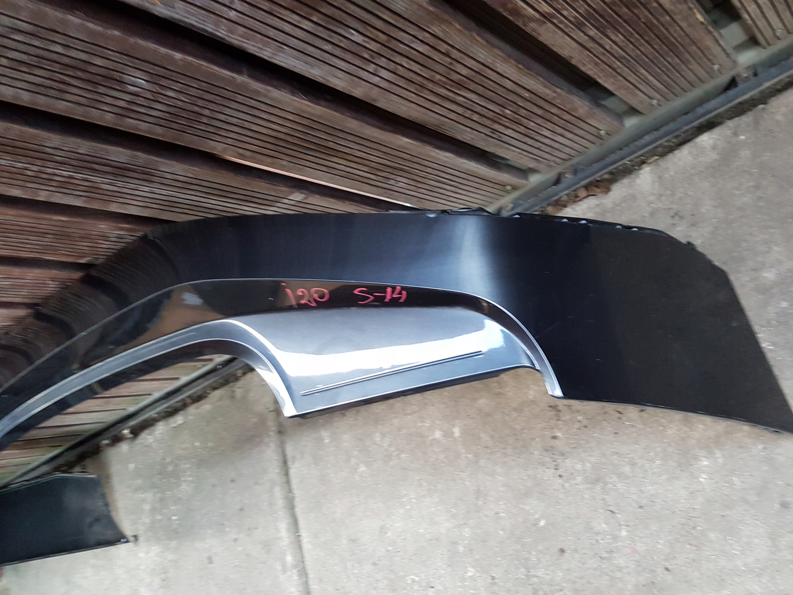 bumper rear BMW iX i20 m-packet