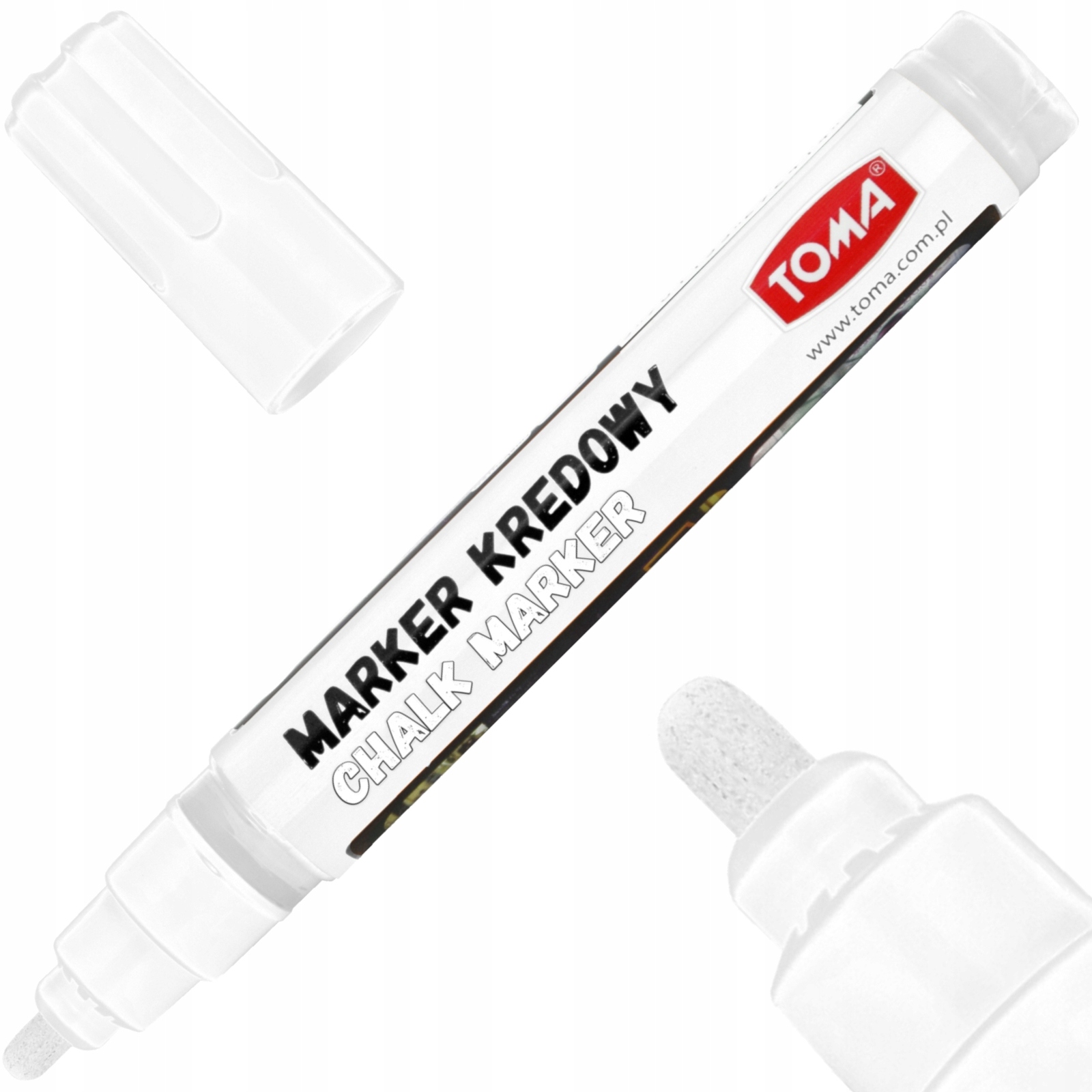 

Marker Kredowy do tablic Toma TO-292 4,5mm biały