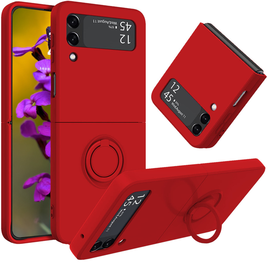 

Etui do Samsung Z Flip 3 5G Silicone Ring Color