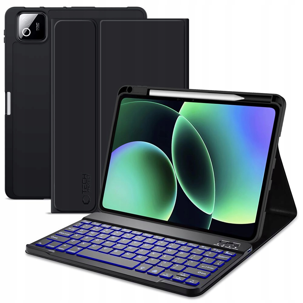 Pouzdro s klapkou TechProtect pro Xiaomi Pad 7 Pro 8 Pro pouzdro klávesnice