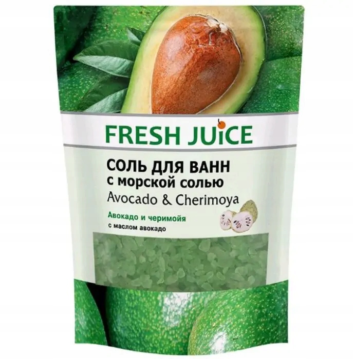 

Fresh Juice Sól do kąpieli Avocado & Cherimoy