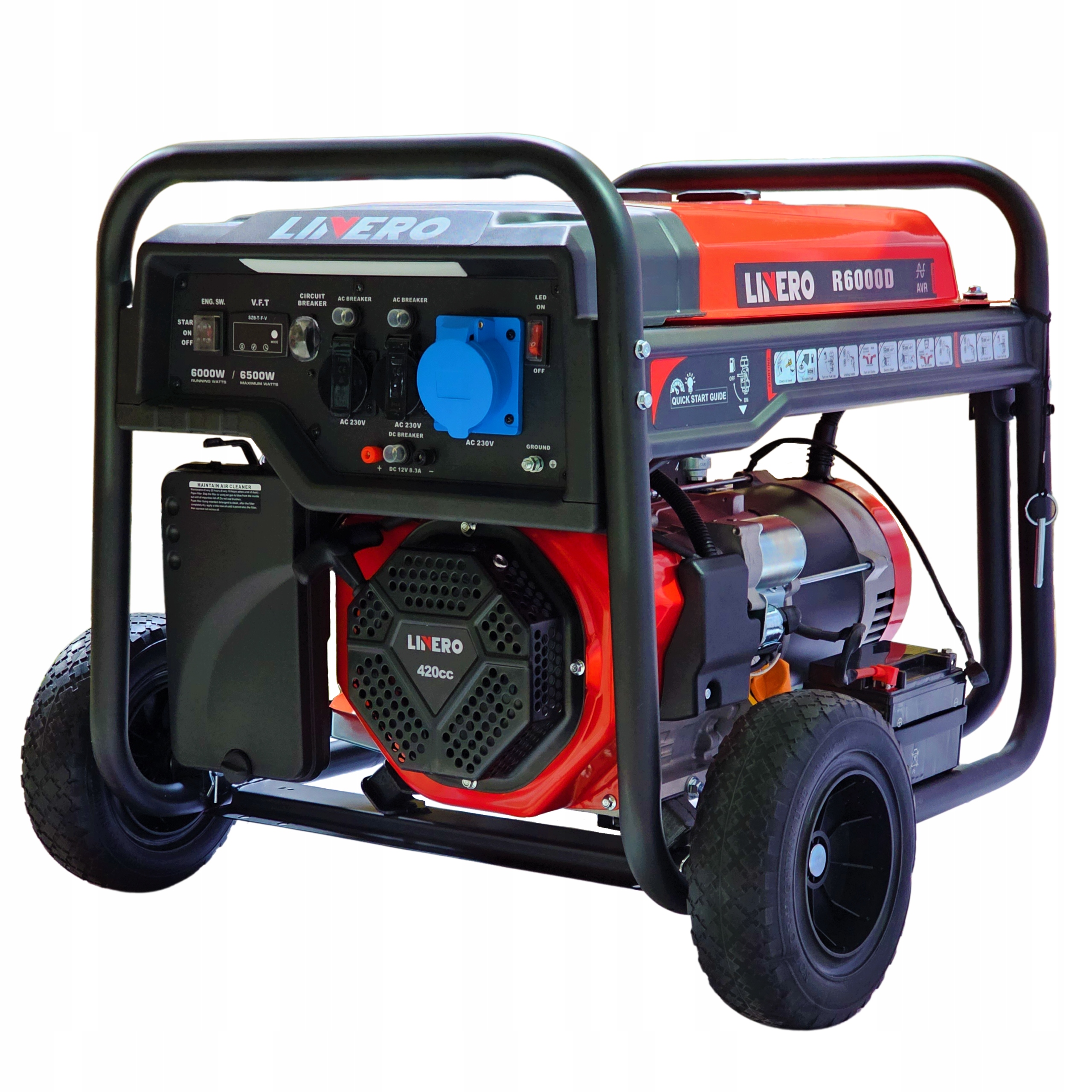 

Agregat Prądotwórczy Linero 6,5kW Avr Rozrusznik
