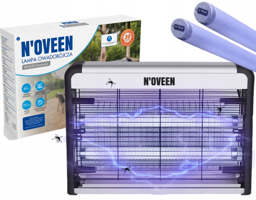 

Lampa Elektryczna Na Owady Owadobójcza Komary 80m2