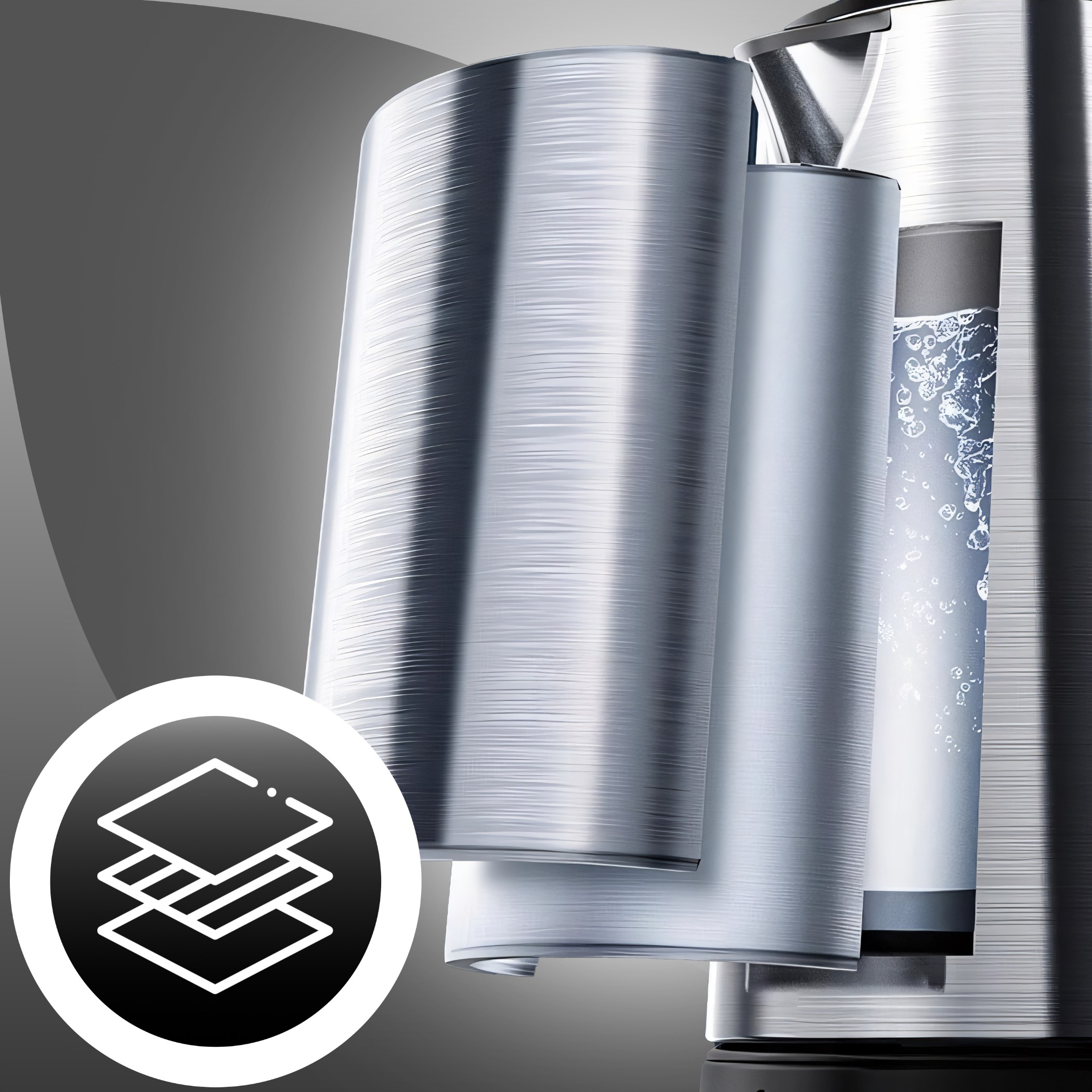 BEZDRÔTOVÁ DOTYKOVÁ RÝCHLOVARNÁ KANVICA 1800 W, REGULÁCIA TEPLOTY 1,8 L Filter áno