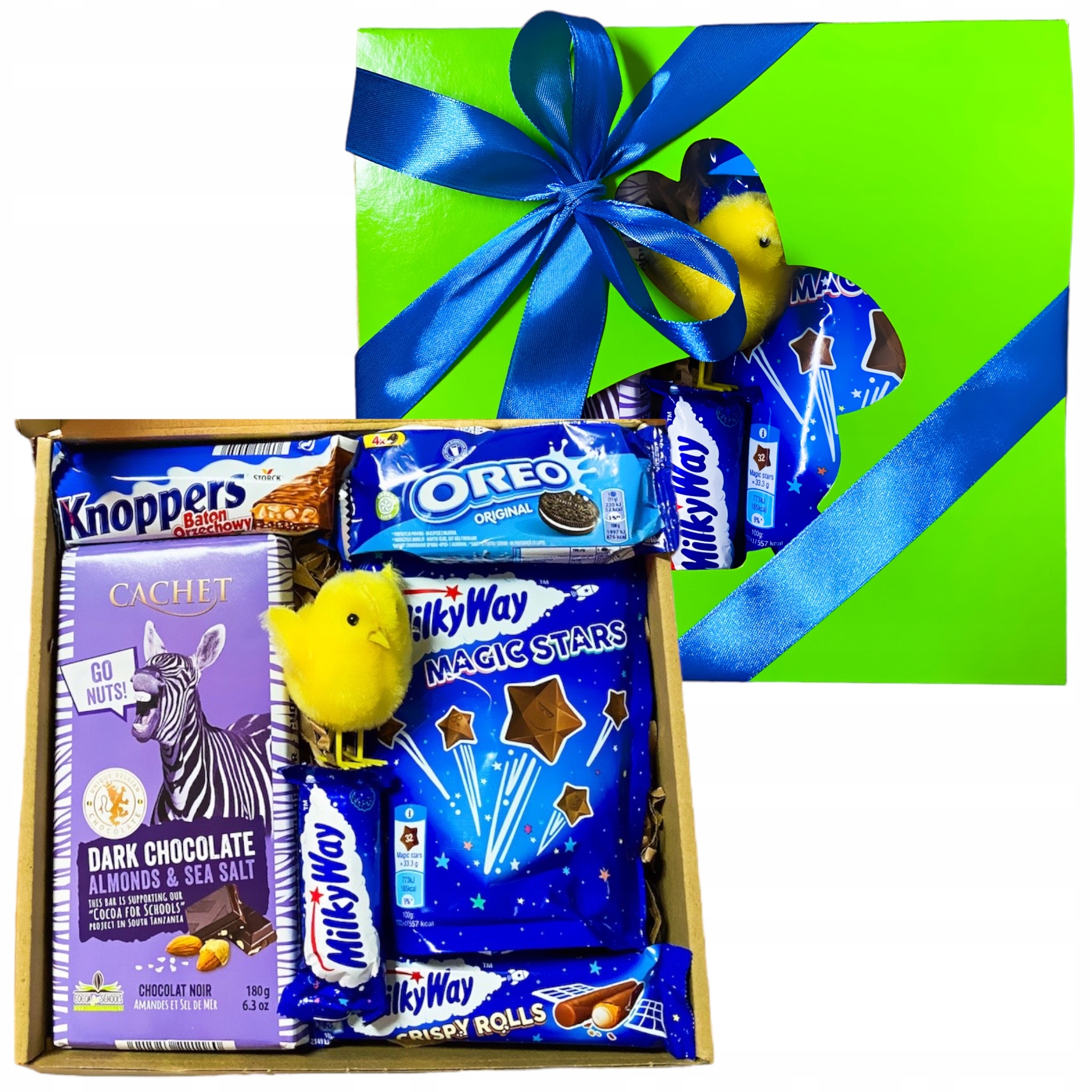 Zestaw prezentowy na Zajączka Wielkanoc dla Dziecka słodycze