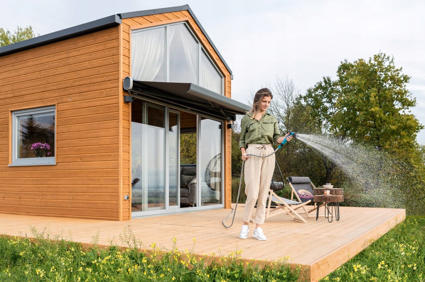 CELLFAST ZESTAW ZRASZAJĄCY ROZCIĄGLIWY BASIC 7,5 m Kod producenta 19-045