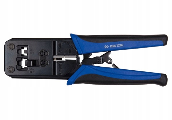 ZACISKARKA Z REGULACJĄ DO KABLI SIECIOWYCH King Tony