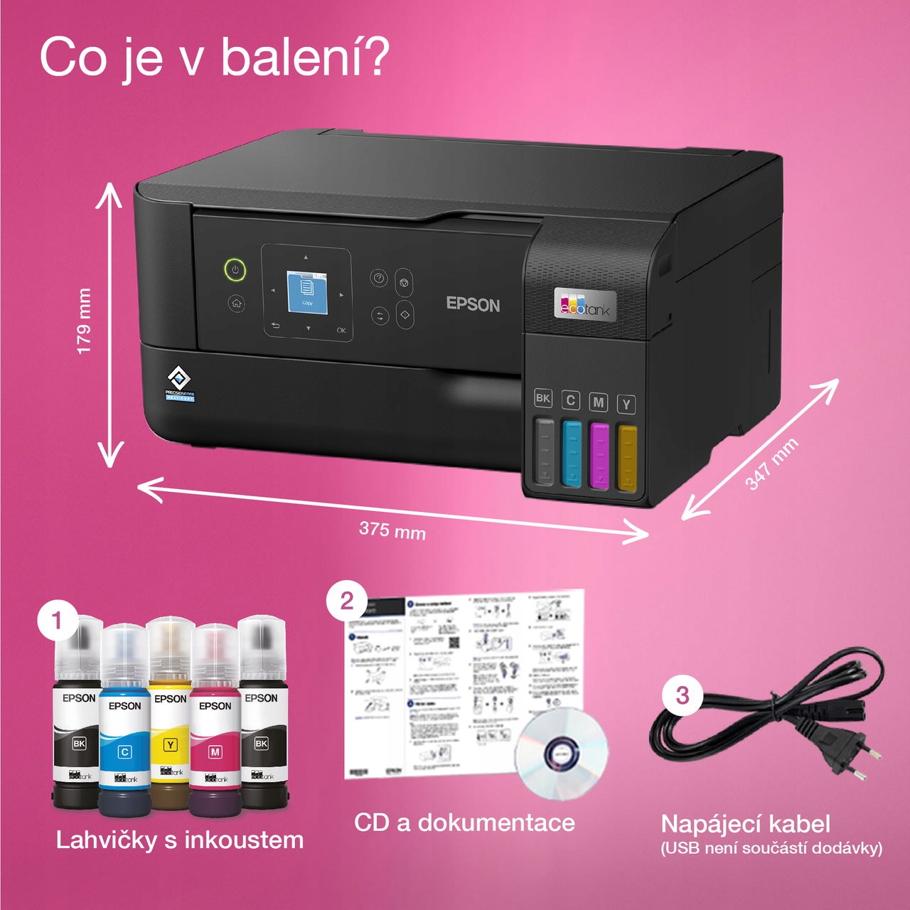 Epson EcoTank L3560/MF/Ink/A4/WiFi/USB