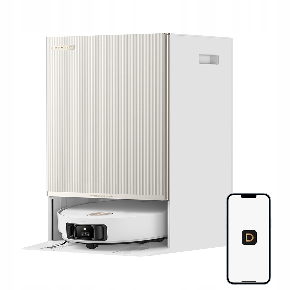 Robot sprzątający Dreame Matrix 10 Ultra biały mop stacja oczyszczająca