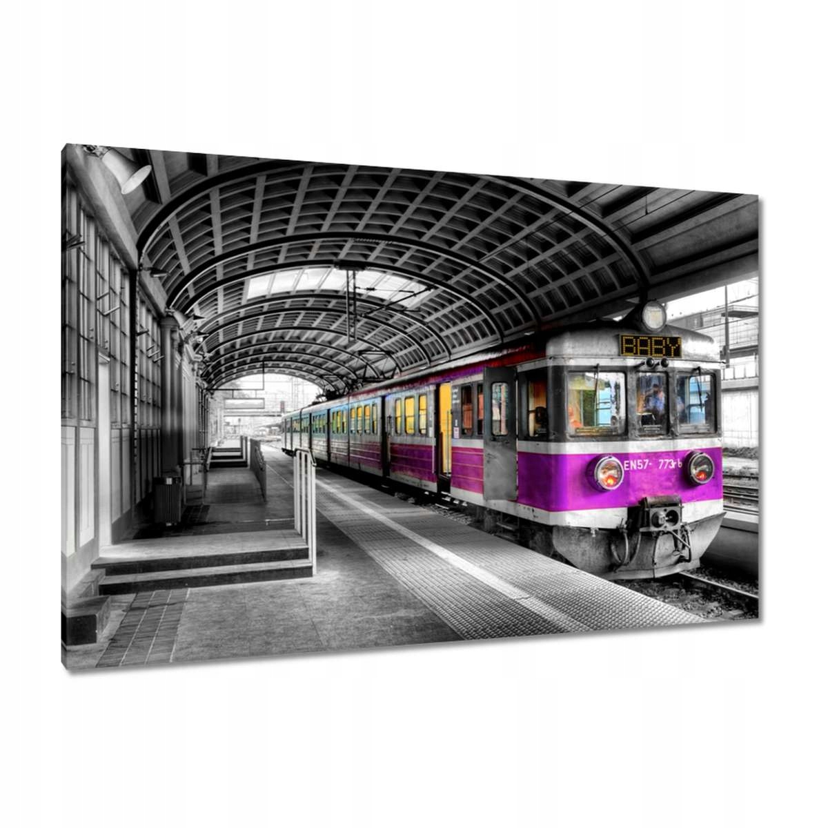 Obrazy 120x80 Noční vlak do Bab