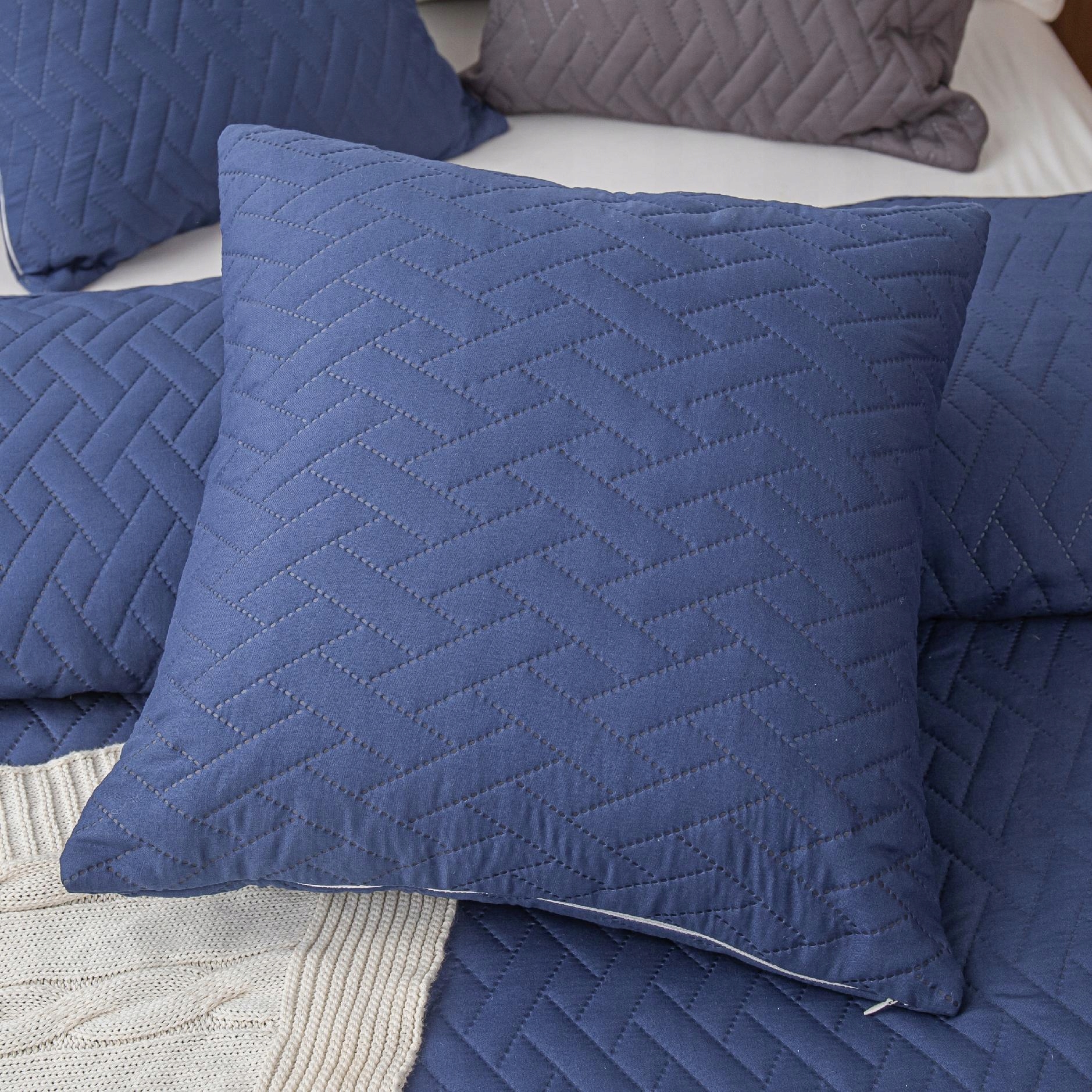 NARZUTA NA ŁÓŻKO PIKOWANA DWUSTRONNA KAPA KOC PLED DASH 240x220CM Certyfikat certyfikat bezpieczeństwa Oekotex