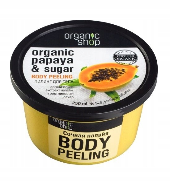 

Organic Shop peeling do ciała Soczysta Papaja