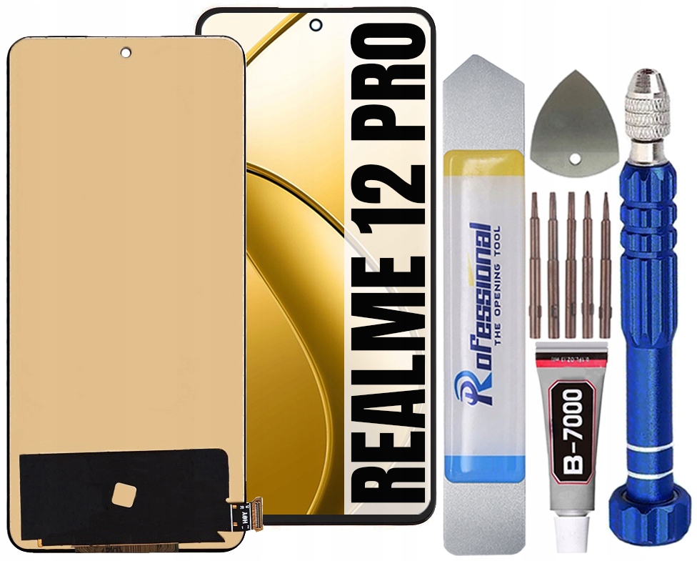 Displej Pro Realme 12 Pro RMX3842 Incell LCD Displej