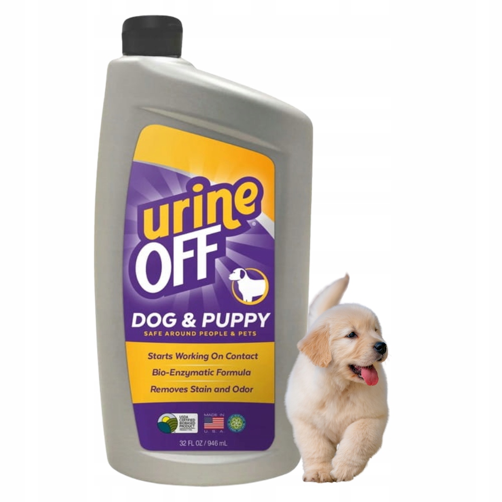 Urine Off Dog & Puppy preparat do usuwania moczu psów i szczeniąt 946ml