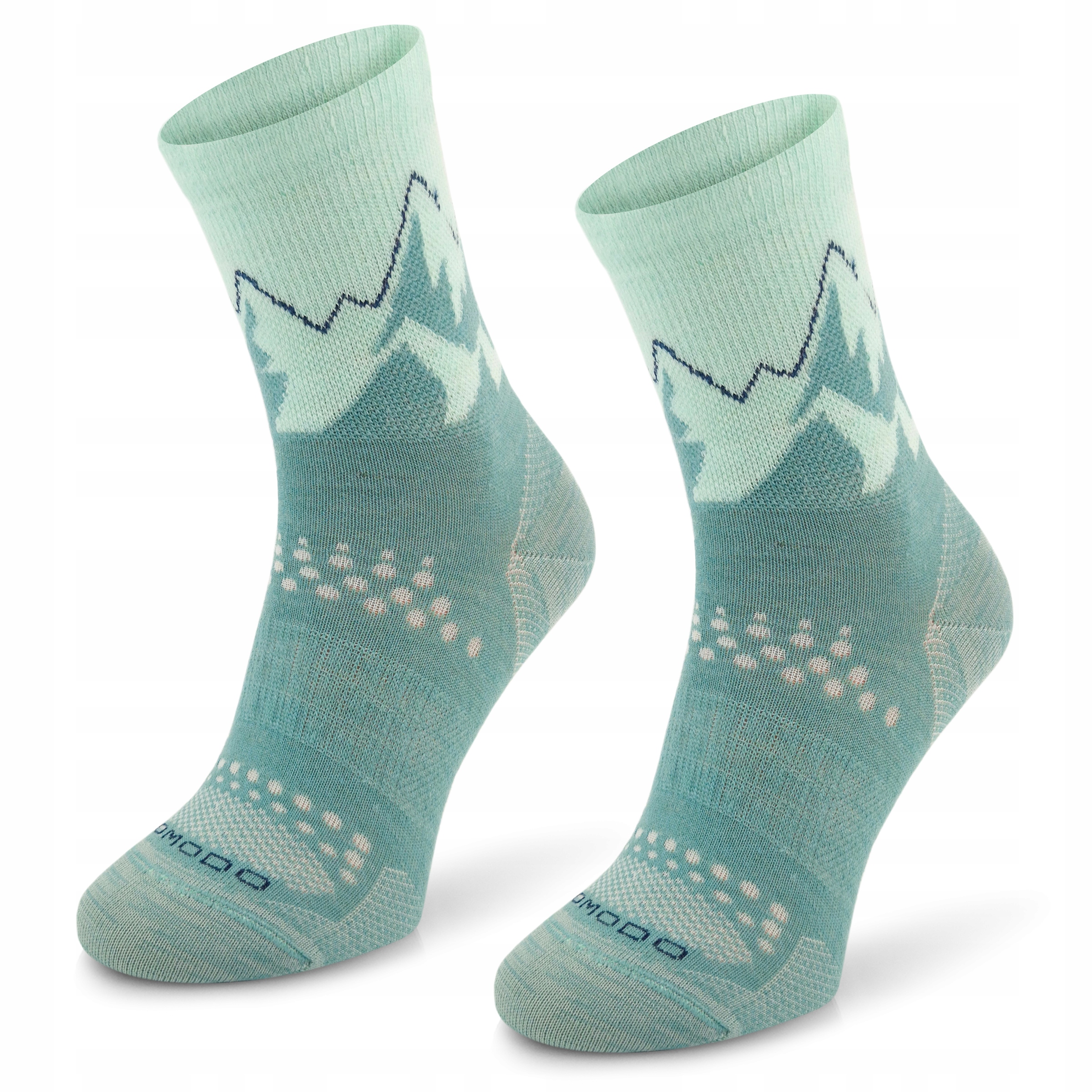 Trekkingowe skarpety z wełny merino i alpaki dla turysty Comdo roz. 39-42
