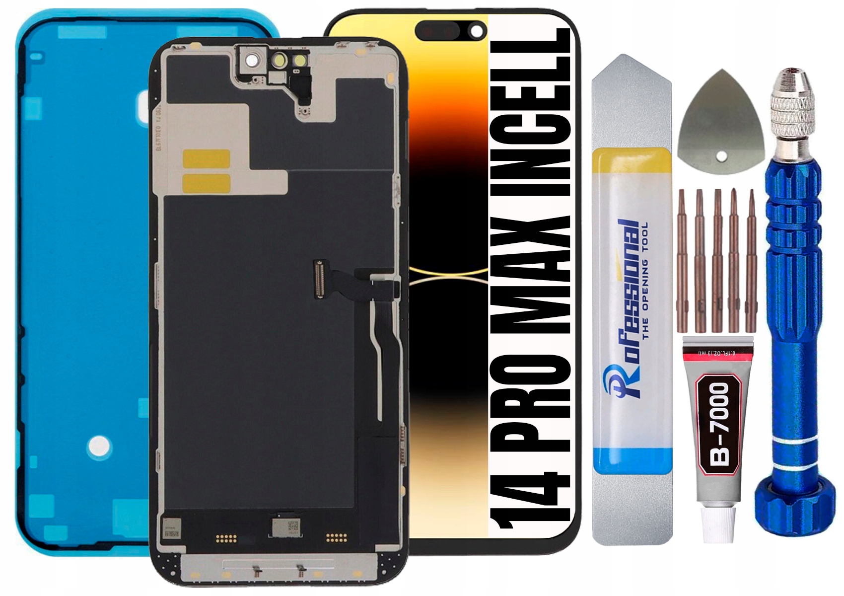 Displej Pro Iphone 14 Pro Max Incell LCD Displej Těsnění