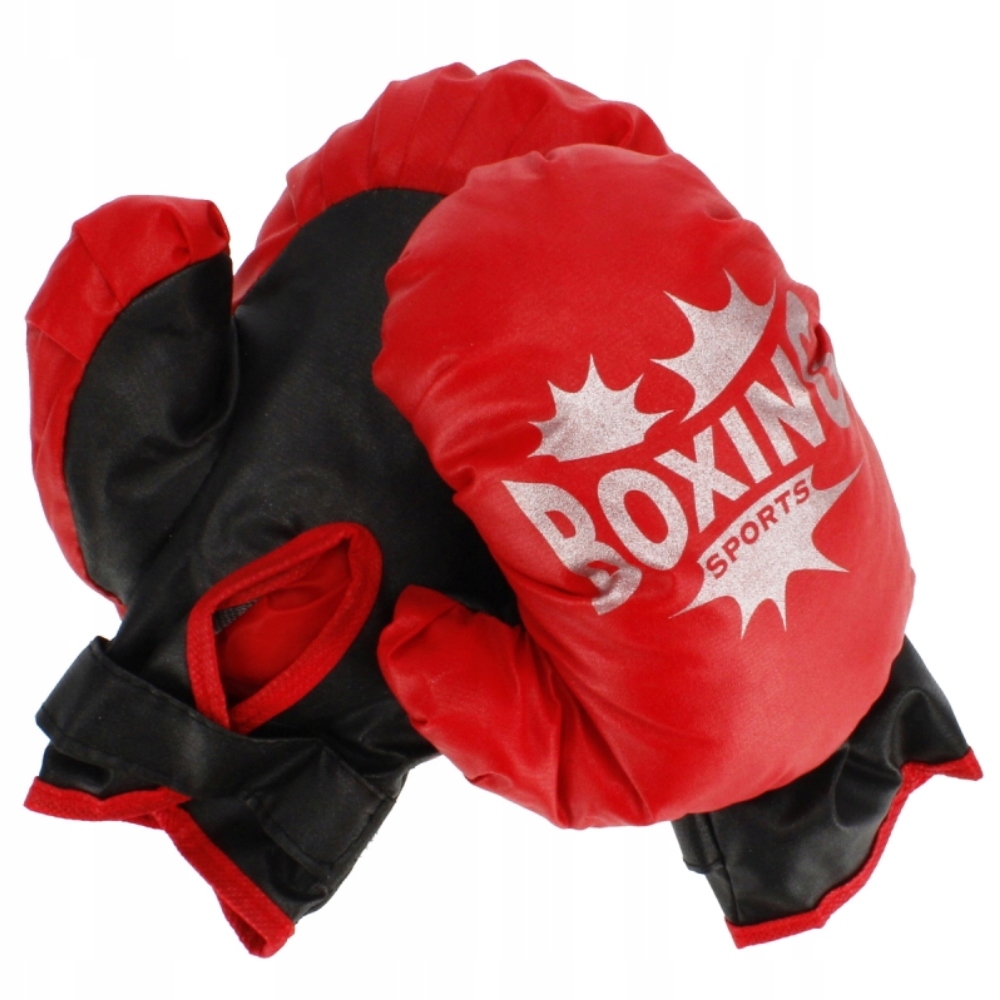 CZERWONE RĘKAWICE BOKSERSKIE DLA DZIECI BOXING Marka Mega Creative