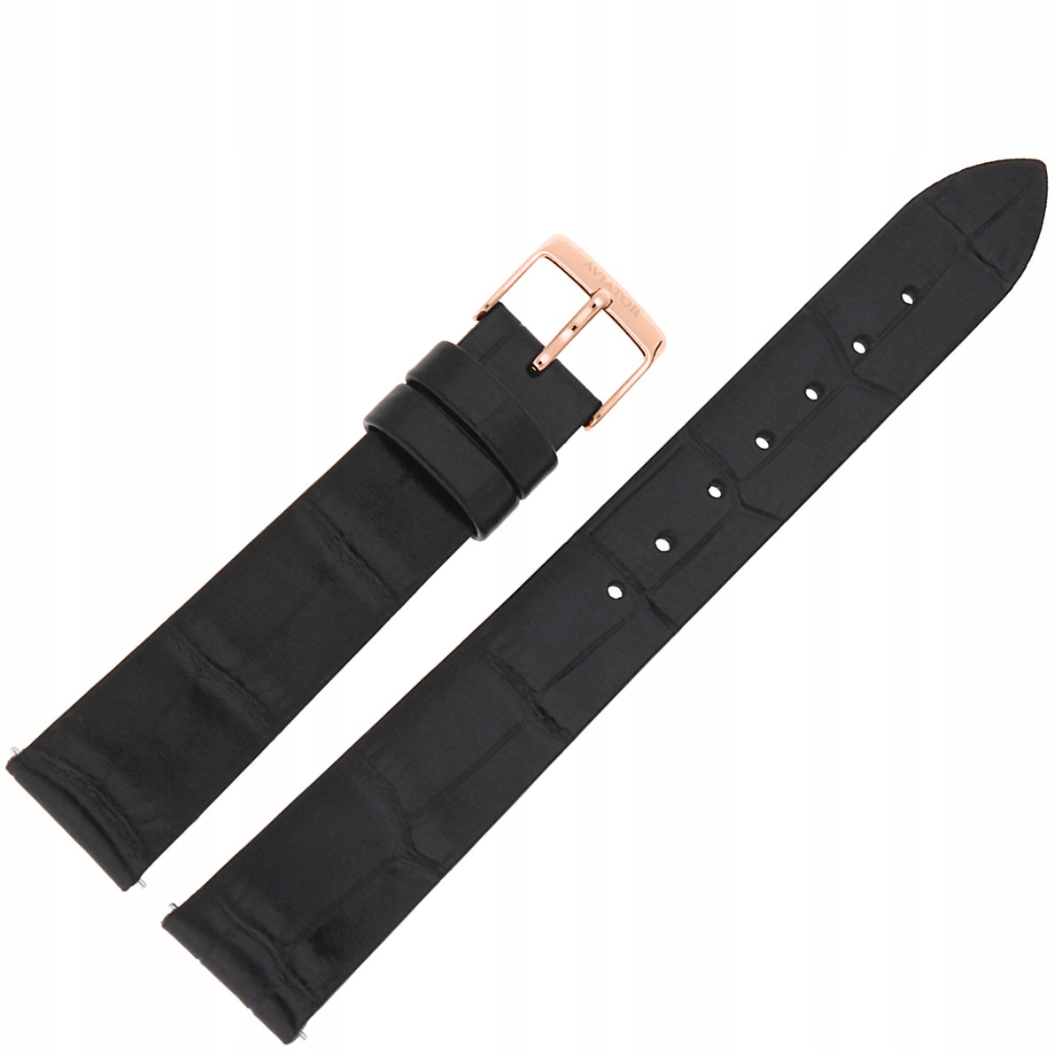Pásek Ladies Moonflight Leather (V.1.33.2) 16 mm Černá růžová barva