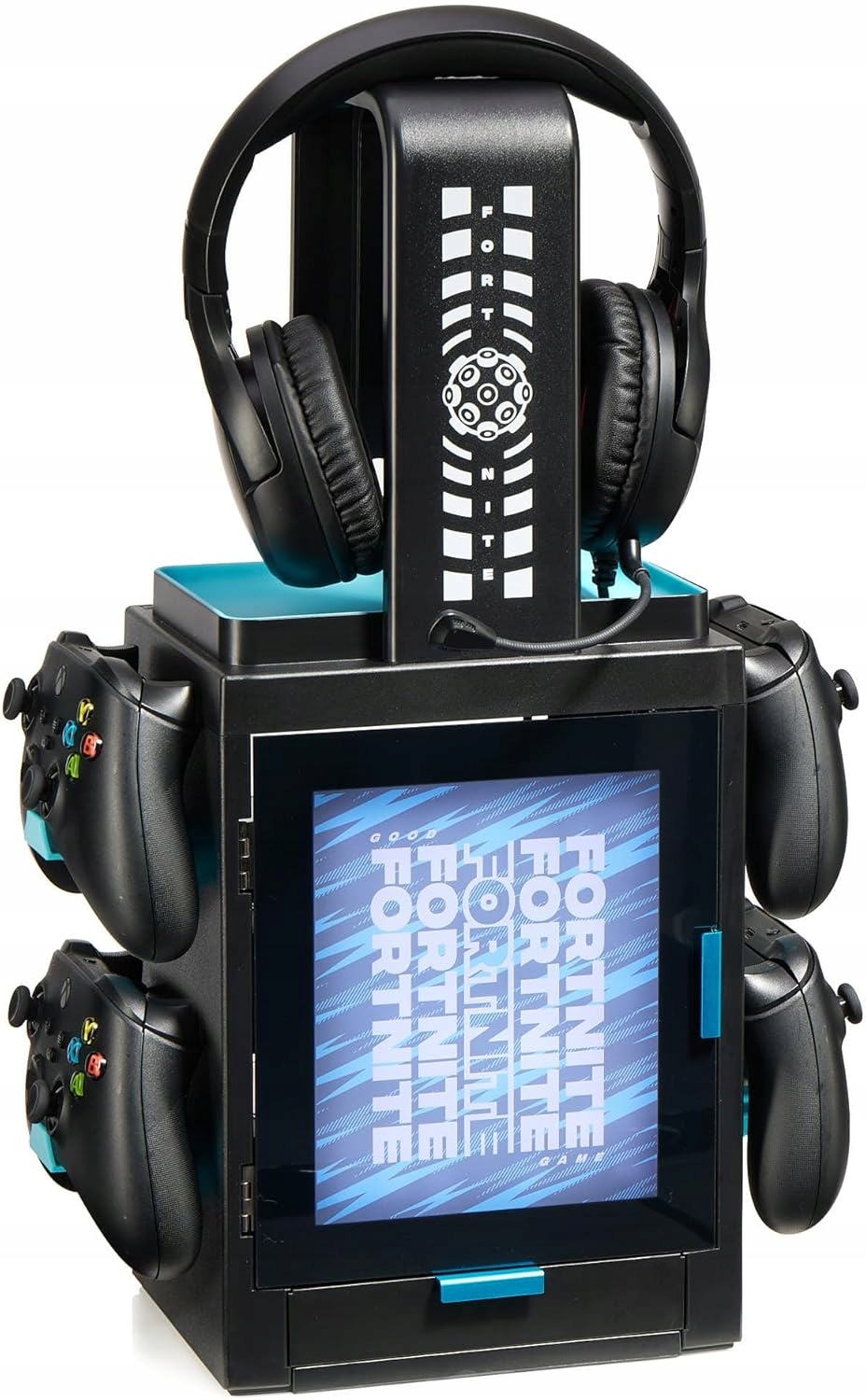 Fortnite Led PS5 Xbox Nintendo Logo Stojan 4 Herní Podložky Headset Loc
