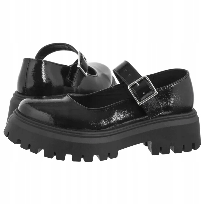Dámské polobotky Altercore Bliss Black Patent černé