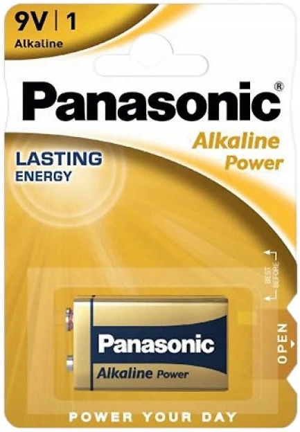 

Bateria Alkaliczna 6LF22 9V Panasonic sygnal. brań