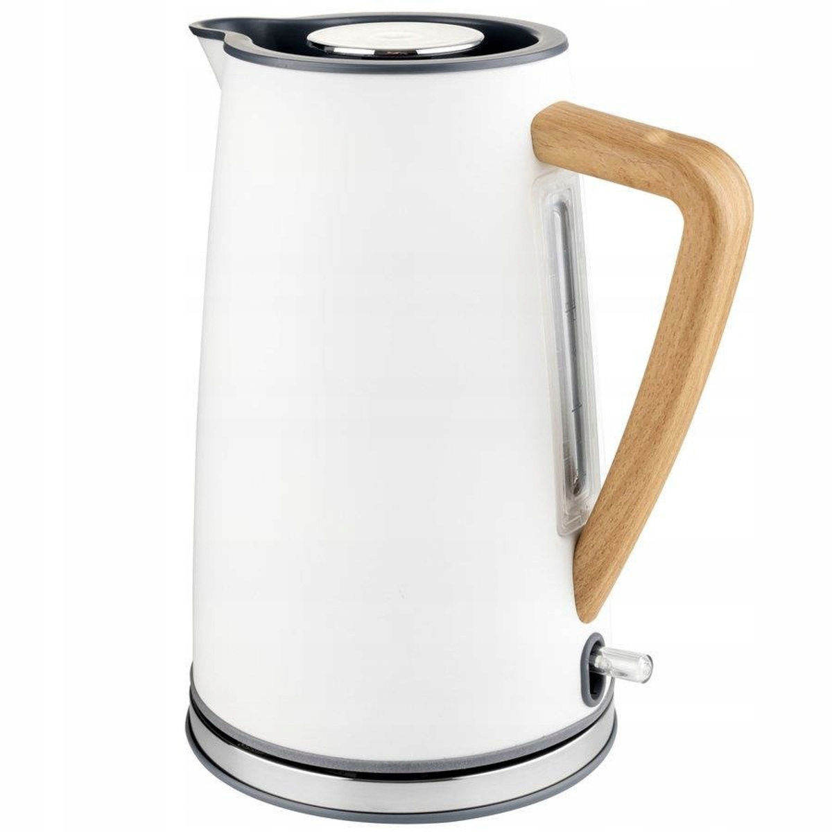 Velká Bezdrátová Elektrická Konvice Florina Nelly Krémová 1,7 L Indikátor