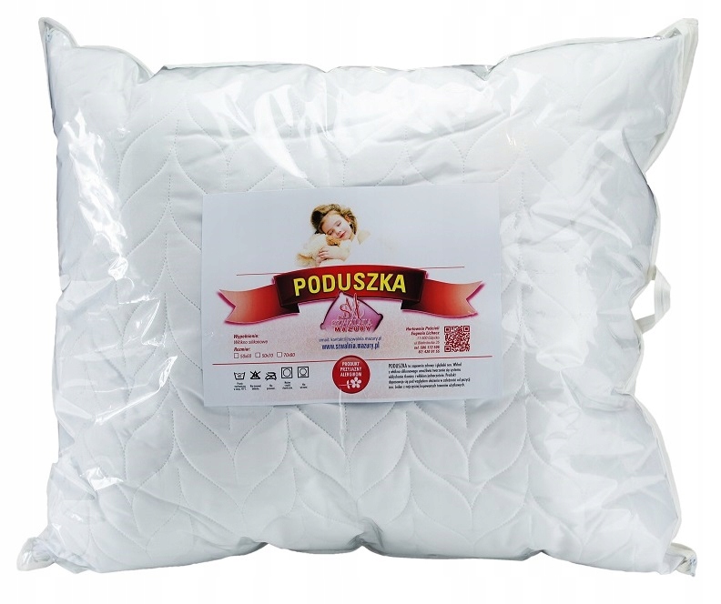 

Poduszka antyalergiczna Lux 70x80 kulka silikonowa