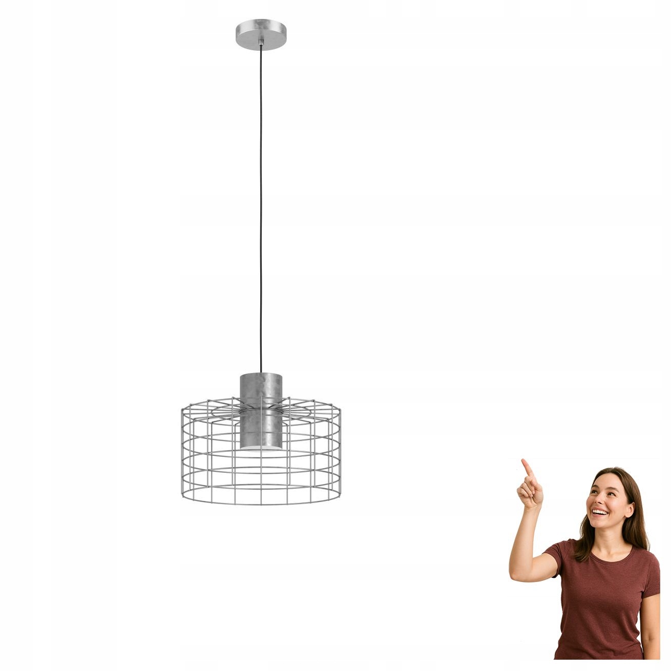 Závesná lampa Milligan 43649 Eglo