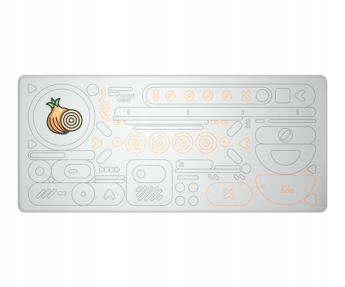 Podkładka pod mysz Dark Project Onionite Light Pattern XL 900x400x4mm