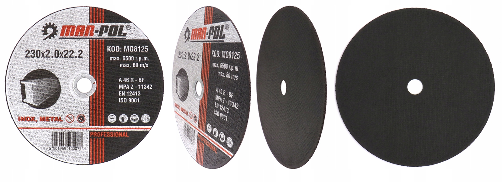 TARCZA TARCZE DO CIĘCIA METALU 230x2 MAR-POL 10 sztuk Marka Mar-Pol