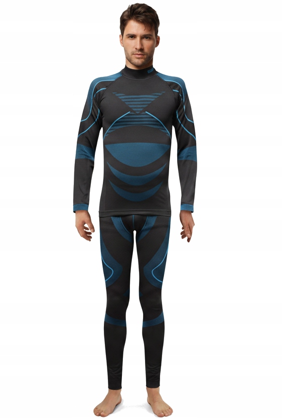 Pánské termoaktivní prádlo Sportovní set na zimu, vrchní a spodní díl XL XXL