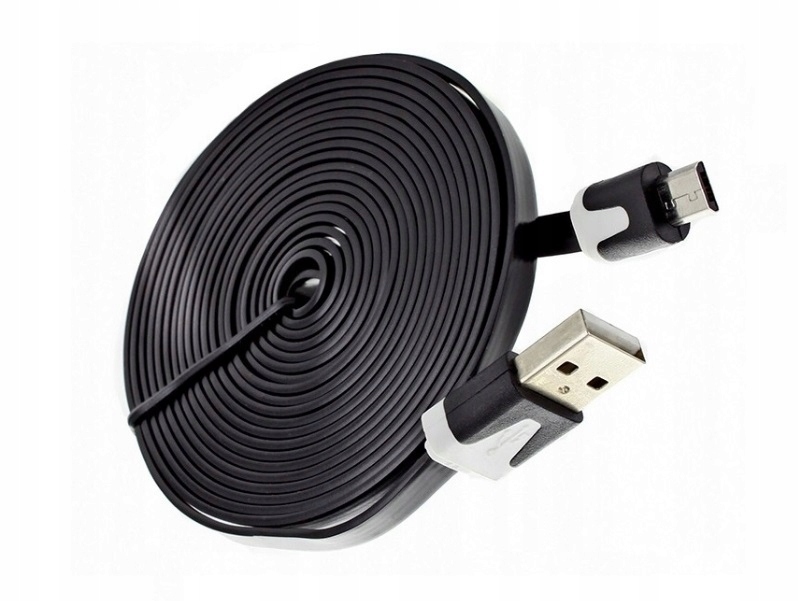 

2 Metry Płaski Kabel Micro Usb 2 Metry Ładowarka