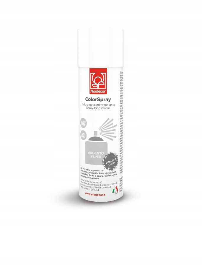 Barwnik w sprayu srebrny 250 ml Modecor