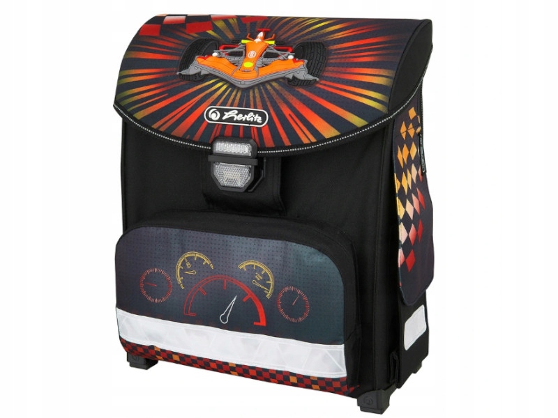 Tornister jednokomorowy Herlitz wyścigówka EAN (GTIN) 4008110548104