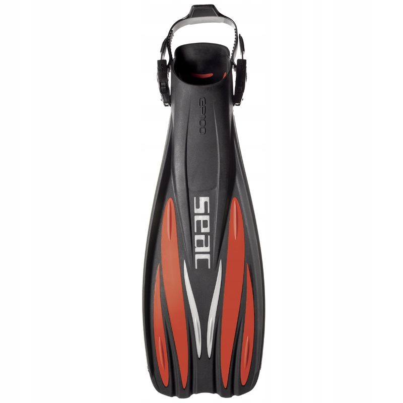 Ploutve potápěčské páskové ploutve Seac GP100 červené Xs-s 34/36