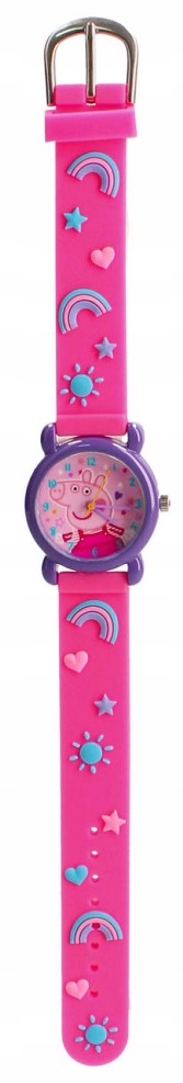 ŚWINKA PEPPA Zegarek 3D na rękę Analogowy Wskazówk Kod producenta 007-2465