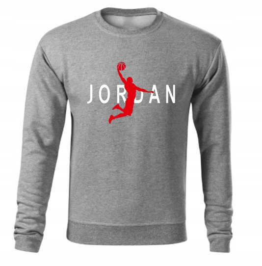 

Męska Bluza Bez Kaptura Jordan Air Xs-xl Tu Xs