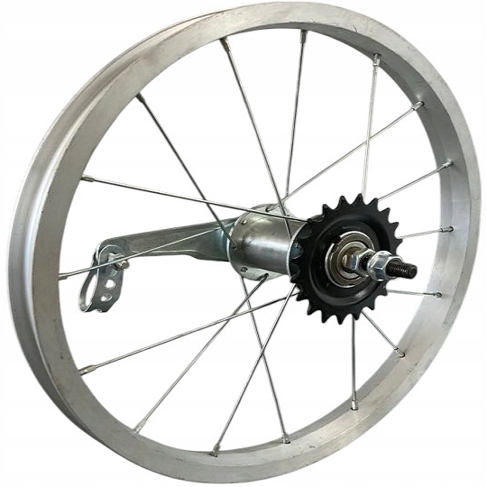 Hliníkové zadní kolo Torpedo 16", náboj Falcon kmpl