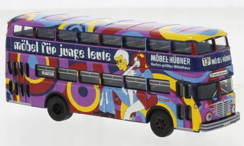 Brekina 61261 Bussing D2U Doppeldecker Bvg