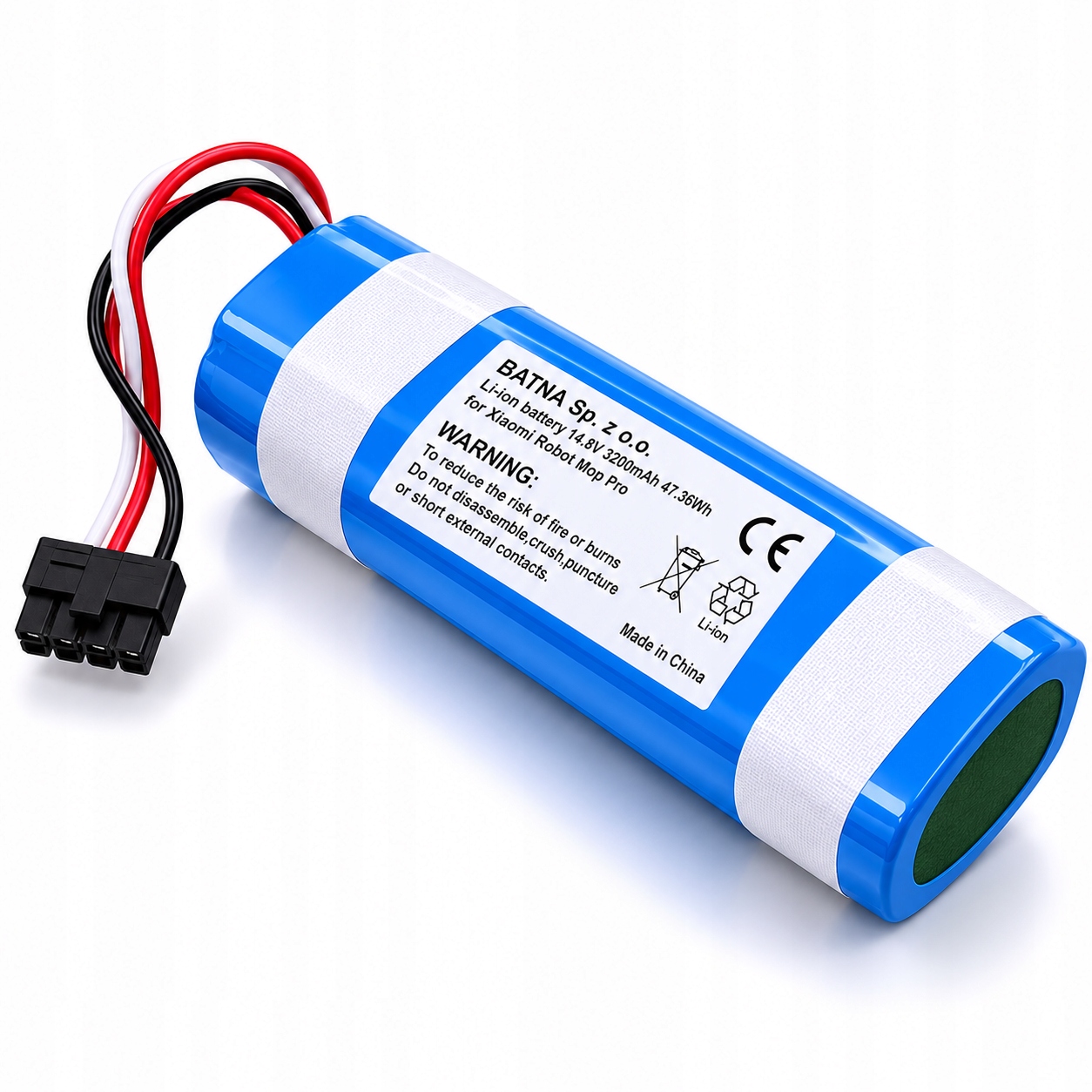 Bateria zamienna 14.8V 3200mAh do Xiaomi Robot Vacuum Mop Pro
