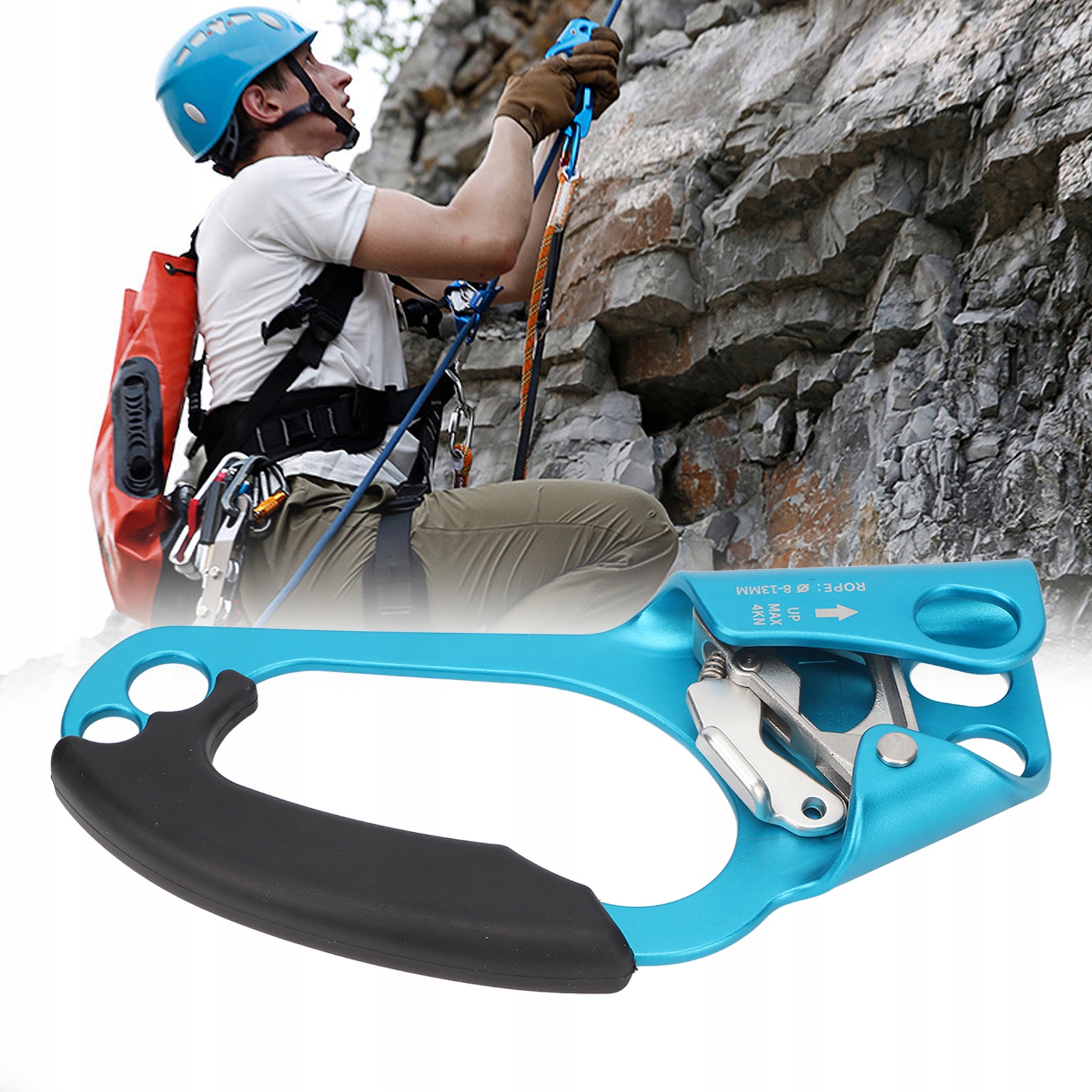 Ruční Ascender Stabilní upevnění Protiskluzové