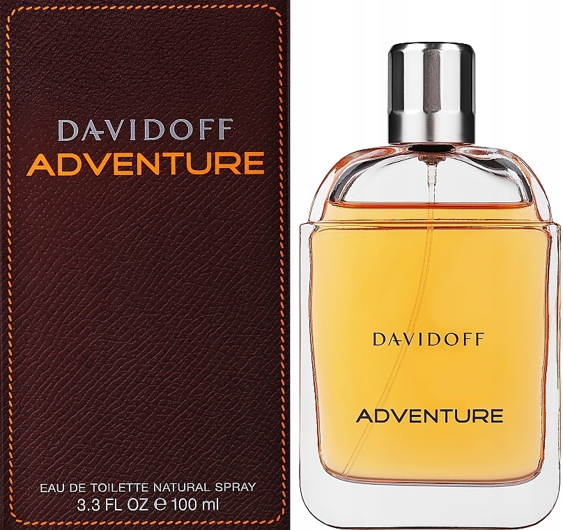 Perfumy Męskie Davidoff Adventure Edt 100 ML. Oryginalne Pudełko Folia