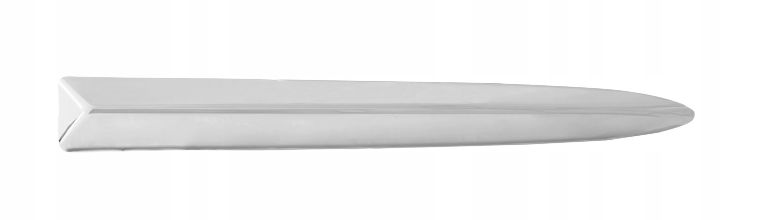 FIAT 500 LISTWA CHROM NAKŁADKA ZDERZAKA GÓRNA LEWA