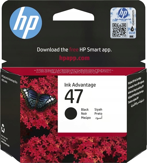 Tusz Hp 47 czarny (black) 6ZD21AE