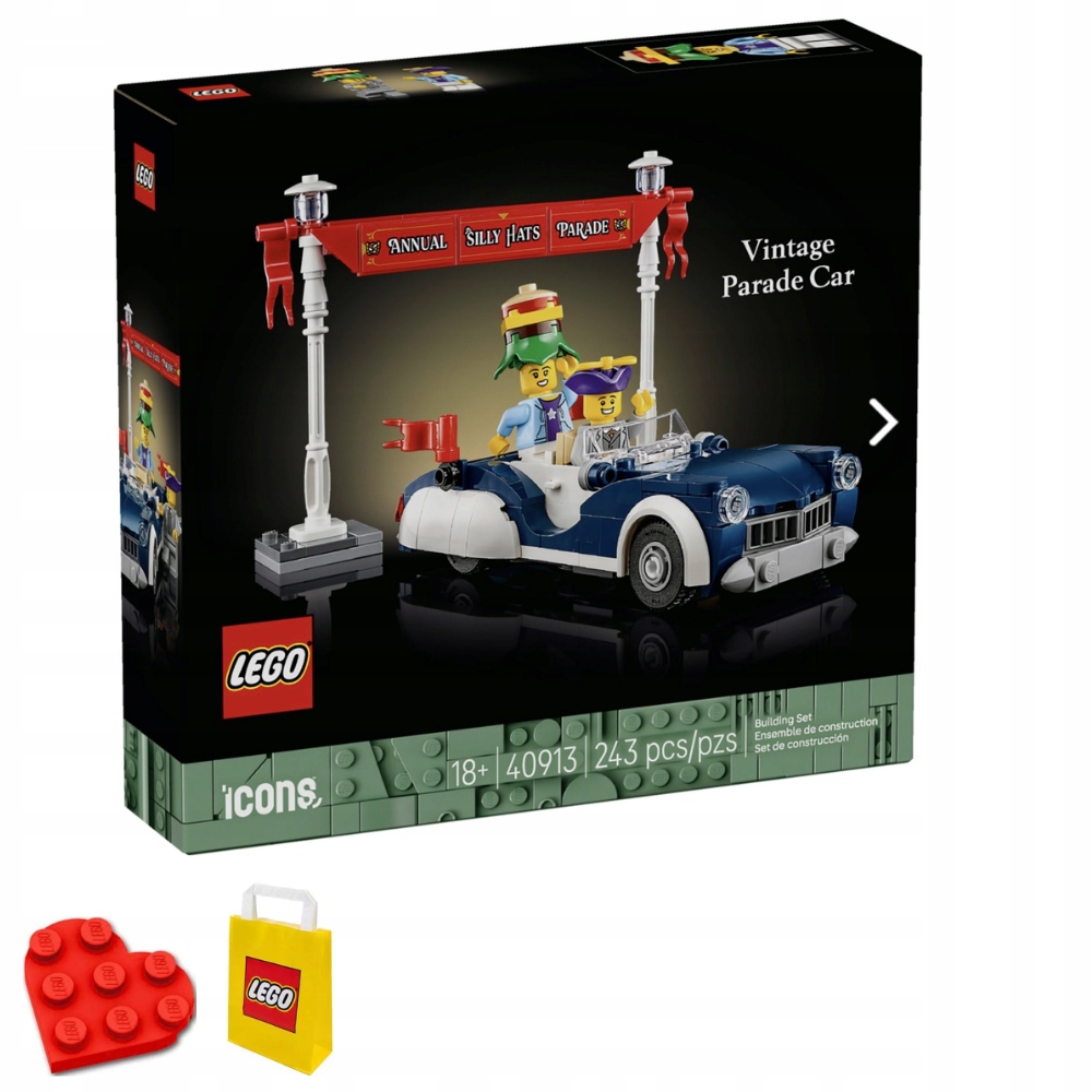 Lego Icons 40913 Historický automobil z průvodu