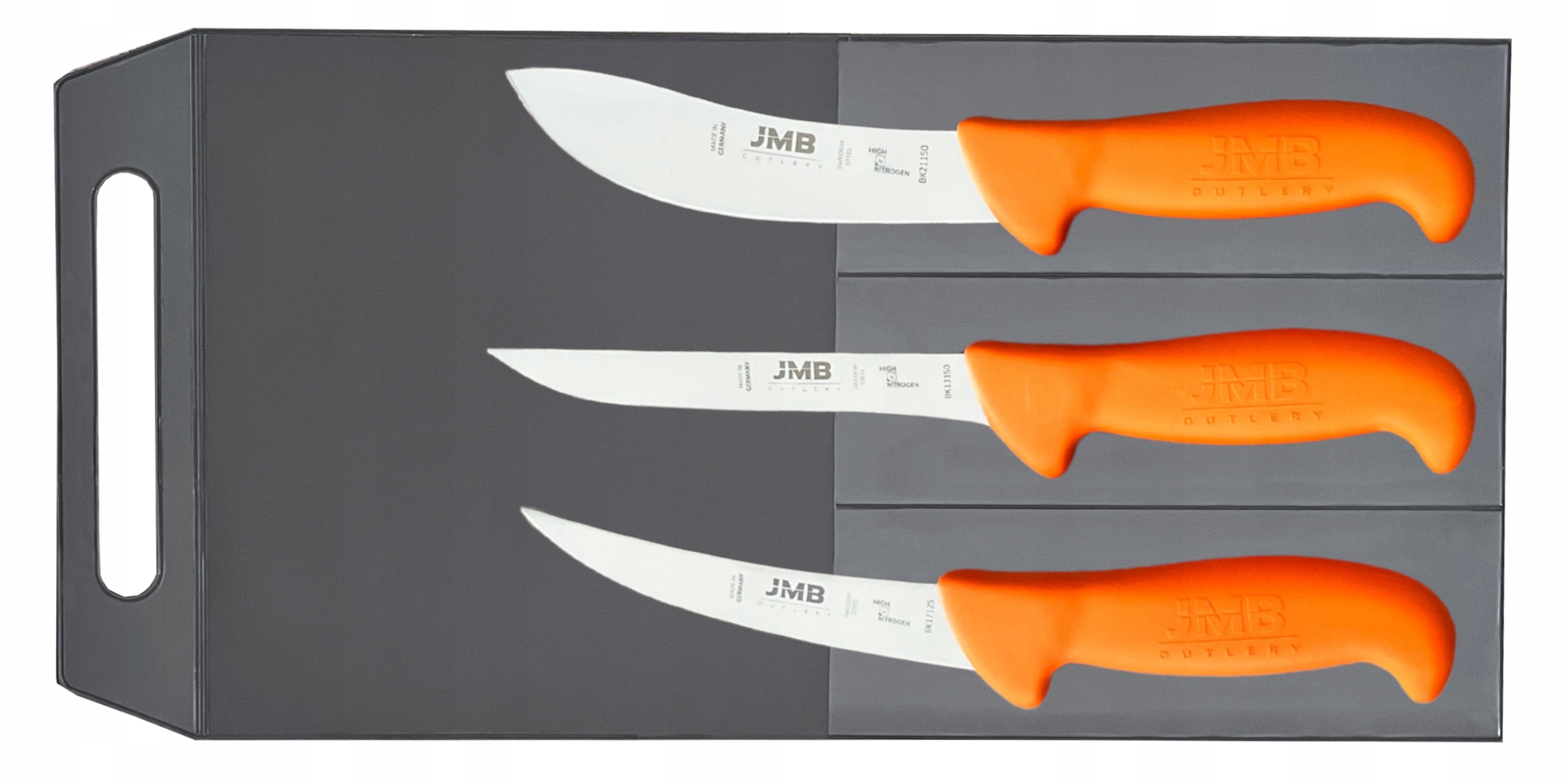 Jmb sada 3 nožů oranžová (13, 17, 21)